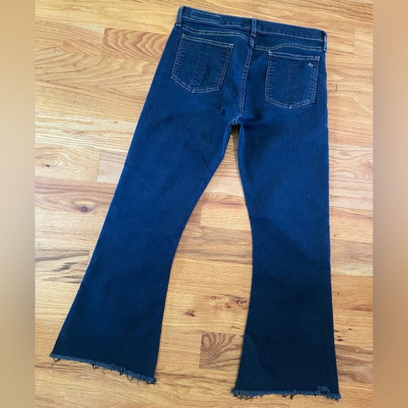 Rag & Bone 10 Inch Crop Flare Jeans - Picture 7 of 13
